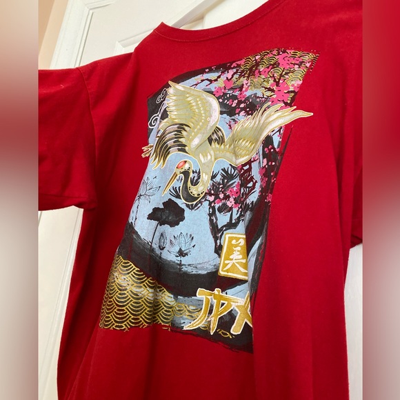 SOLD. Unisex. Vintage . Japanese Art Tee - Picture 2 of 6